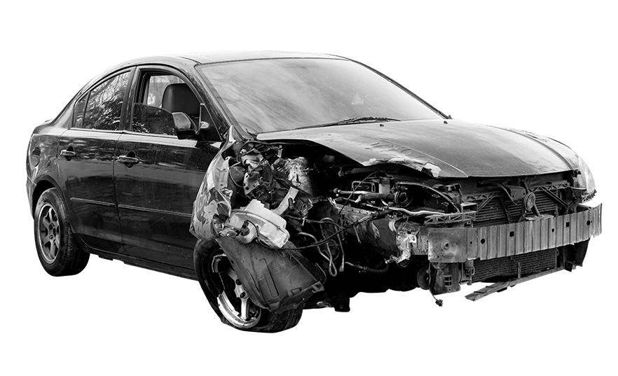 Unfallgutachten - Totalschaden von Auto